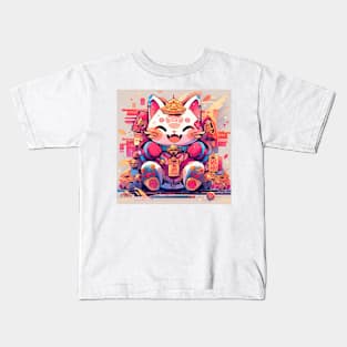 Pop Urban Prosperity Cat Kids T-Shirt